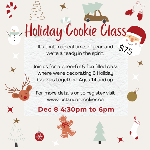 Holiday Cookie Decorating Class