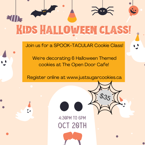 Kids Halloween Cookie Decorating Class