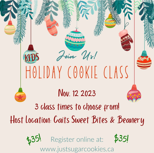 Kids Holiday Cookie Decorating Class!
